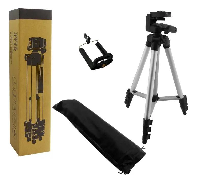 TRIPODE DE 4 SECCIONES PARA CAMARA Y SMARTPHONE HASTA 1 METRO - 4