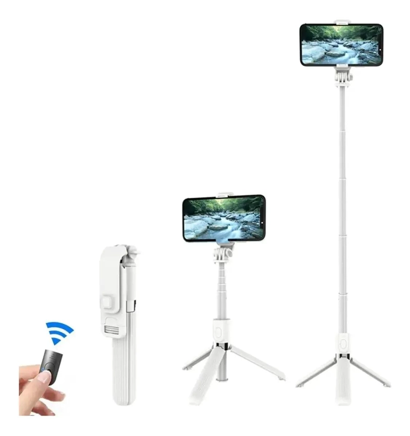 TRIPODE EXTENSIBLE PARA SELFIES CON CONTROL REMOTO BLUETOOTH - 4