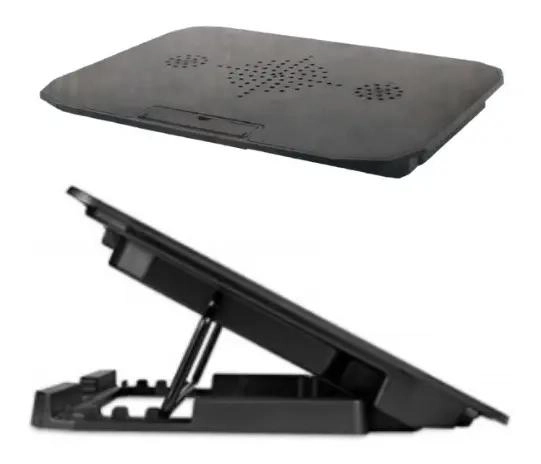 MESA PORTATIL PLEGABLE CON VENTILADOR PARA LAPTOP - 1