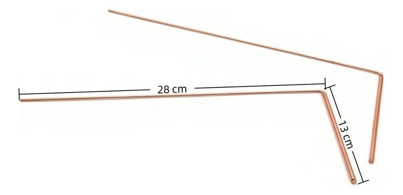 SET DE 2 VARILLAS DE RADIESTESIA EN L PARA DETECCION DE ENERGIAS - 3