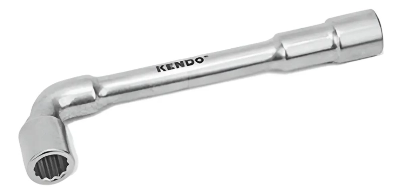 LLAVE DADO COMBINADA 19MM PLATEADA - 1