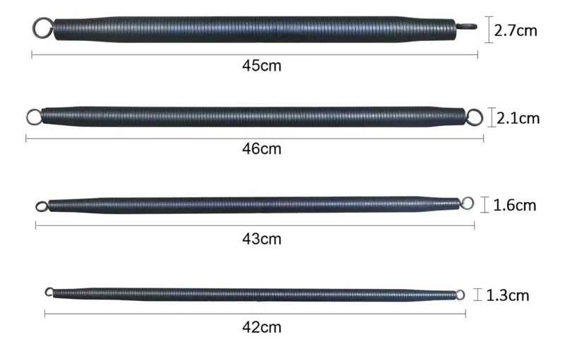 SET DE DOBLADORES DE TUBO DE RESORTE PARA PVC 42 A 46 CM - 2