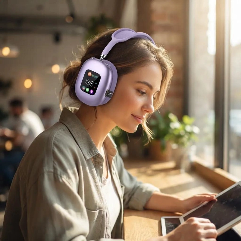 AUDIFONOS INALAMBRICOS CON MICROFONO INTEGRADO PARA USO DIARIO - 1