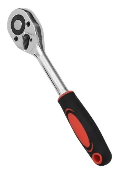 LLAVE CHICHARRA DE 1/2' CON MANGO ANTIDESLIZANTE Y 24 DIENTES - 1