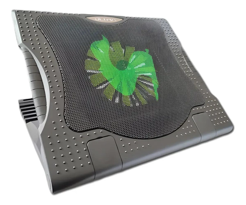 BASE DE ENFRIAMIENTO PARA LAPTOP DE 10 A 17 PULGADAS CON VENTILADOR - 1