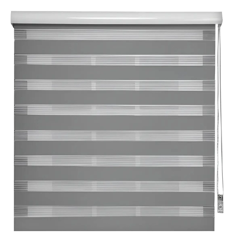 CORTINAS ROLLER DUO ZEBRA DOBLE CAIDA 1.80 X 2.0 METROS - 1