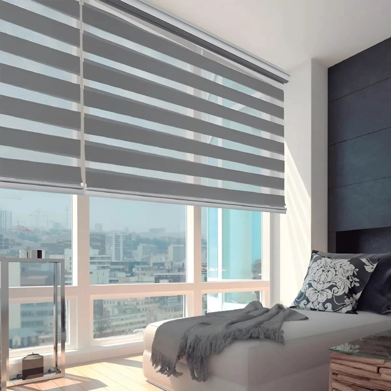 CORTINAS ROLLER DUO ZEBRA DOBLE CAIDA 1.80 X 2.0 METROS - 10