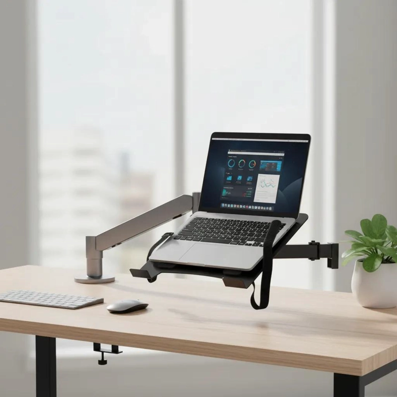 BANDEJA DE SOPORTE UNIVERSAL PARA NOTEBOOK DE ACERO - 4