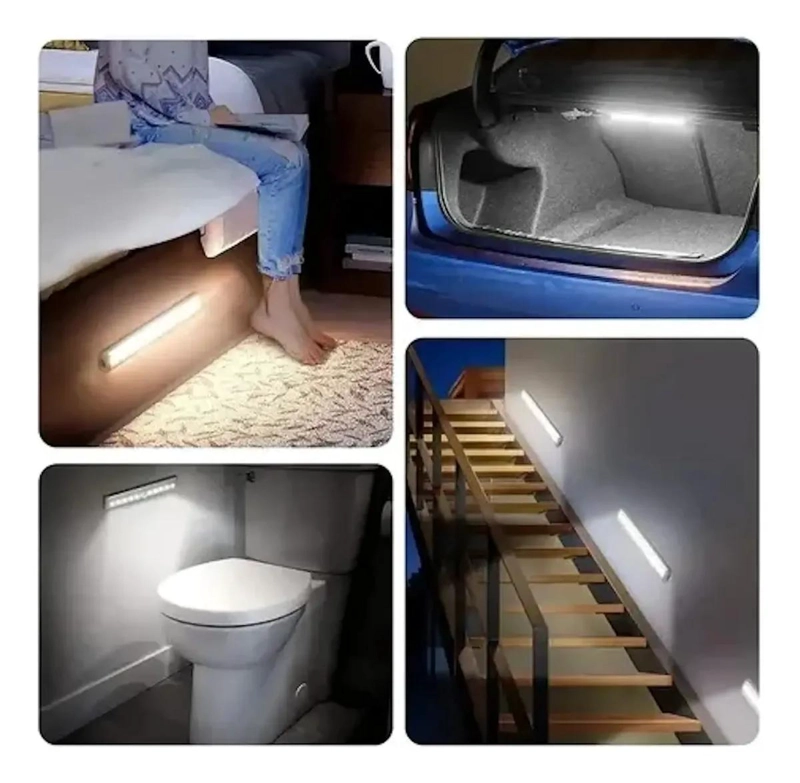 LAMPARA LED RECARGABLE CON SENSOR DE MOVIMIENTO Y TEMPERATURAS AJUSTABLES - 5