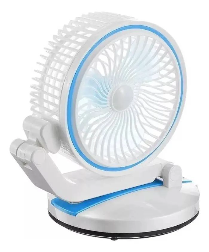 VENTILADOR PLEGABLE PORTATIL CON LUZ LED MULTIFUNCIONAL - 3
