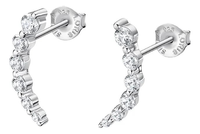 AROS TREPADORES DE PLATA 925 PARA MUJER CON DISEÑO ELEGANTE - 1
