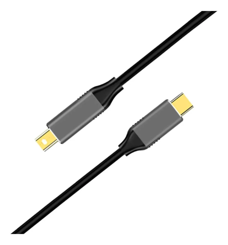 CABLE ADAPTADOR USB-C A MINI DISPLAYPORT 4K 60HZ 1.8 METROS - 2