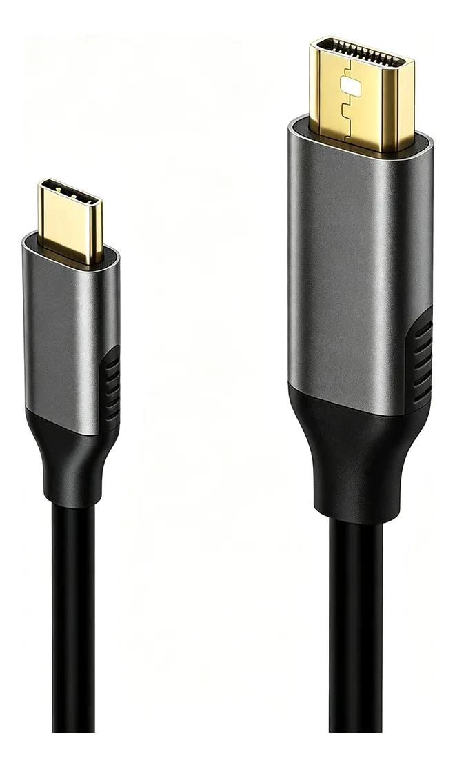 CABLE ADAPTADOR USB-C A MINI DISPLAYPORT 4K 60HZ 1.8 METROS - 3