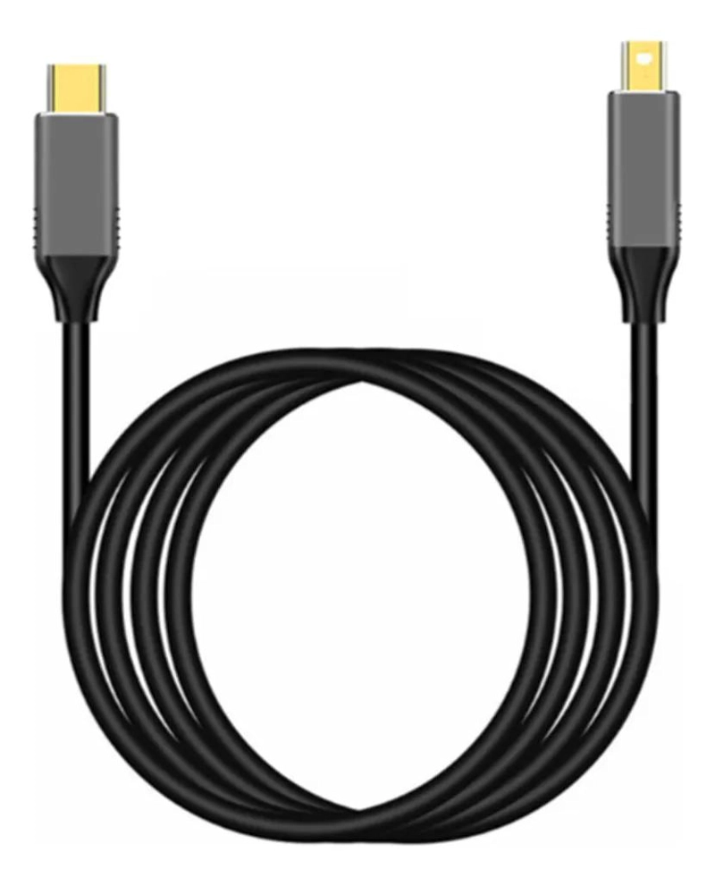 CABLE ADAPTADOR USB-C A MINI DISPLAYPORT 4K 60HZ 1.8 METROS - 7
