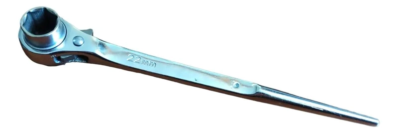 LLAVE CARRACA PROFESIONAL PARA ANDAMIOS 19 MM Y 22 MM - 2