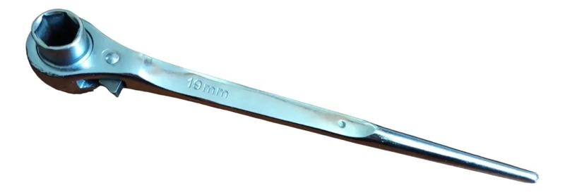 LLAVE CARRACA PROFESIONAL PARA ANDAMIOS 19 MM Y 22 MM - 5