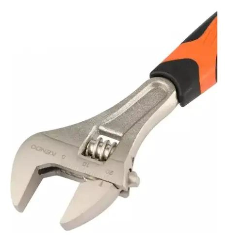 LLAVE FRANCESA CON MANGO ERGONOMICO 150 MM PARA USO PROFESIONAL - 1
