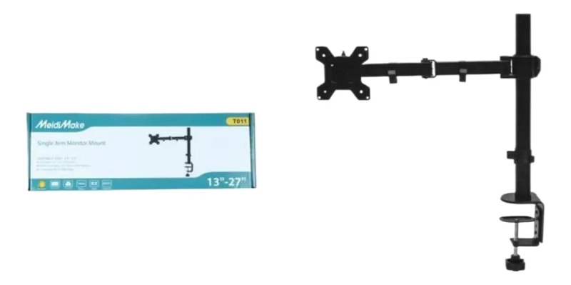 SOPORTE ARTICULADO PARA MONITOR DE 13 A 27 PULGADAS - 1