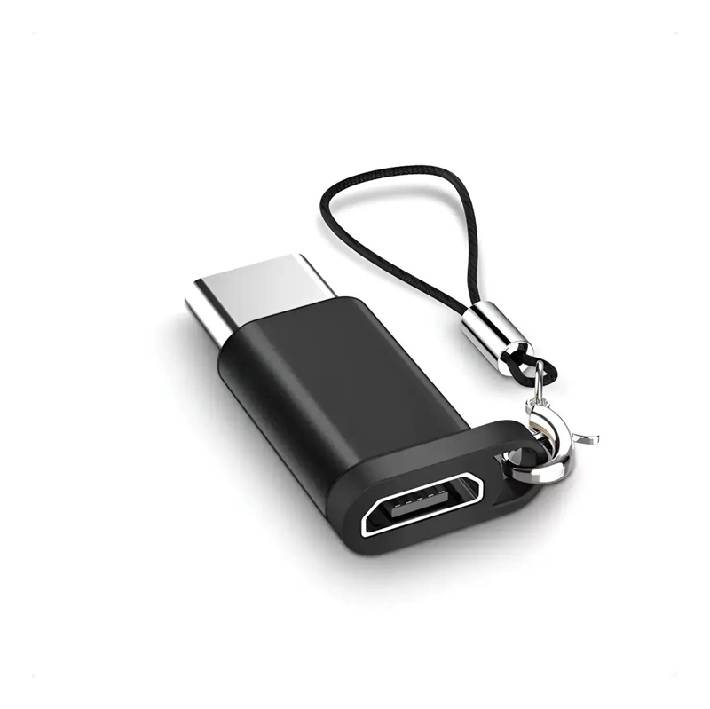 ADAPTADOR MICRO USB A TIPO C PARA CARGADORES DE DISPOSITIVOS - 1