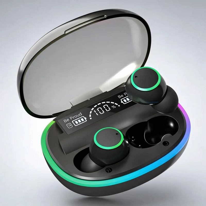 AUDIFONOS INALAMBRICOS CON LUCES LED Y SONIDO ENVOLVENTE - 7