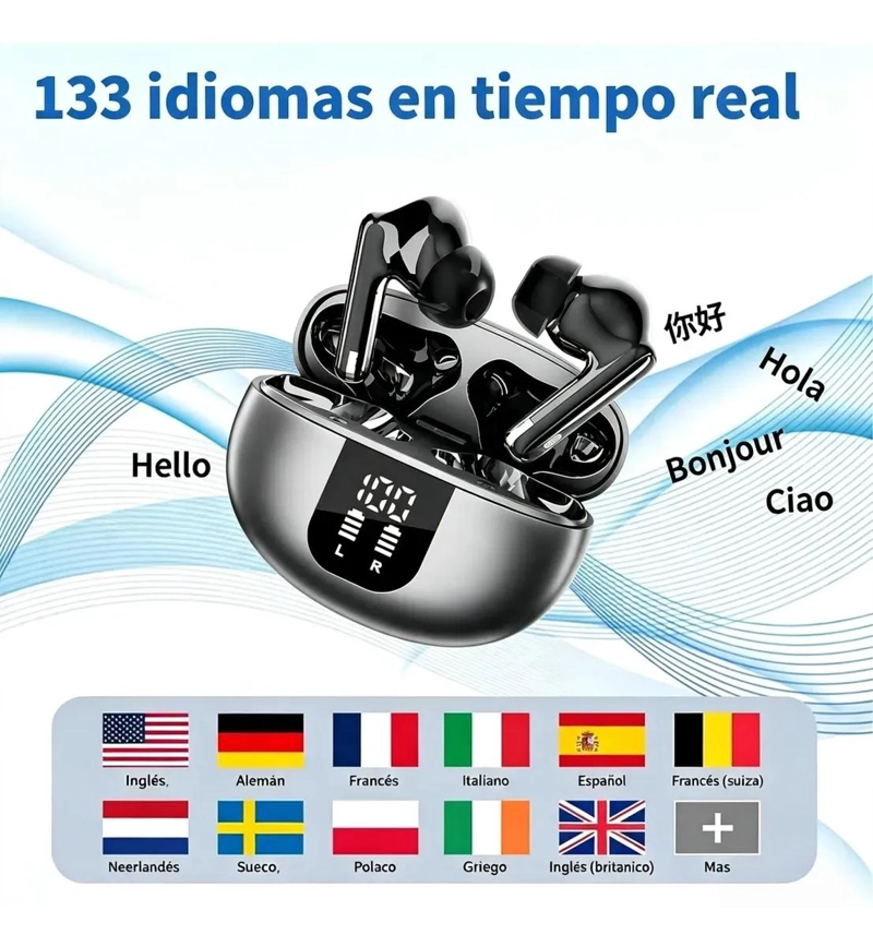 AURICULARES INALAMBRICOS CON TRADUCCION Y SONIDO ENVOLVENTE - 2