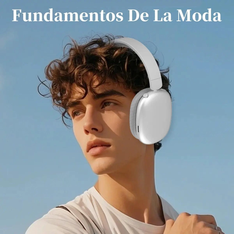 AUDIFONOS INALAMBRICOS OVER-EAR CON MICROFONO Y BLUETOOTH 5.4 - 1