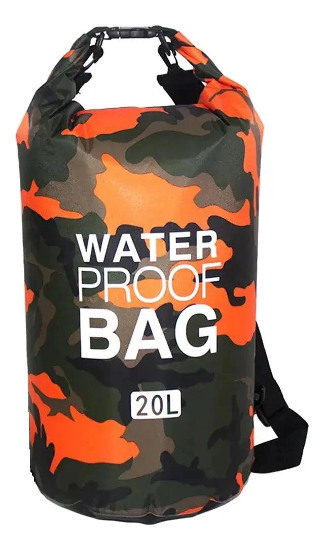 BOLSO SECO IMPERMEABLE DE 20L PARA ACTIVIDADES AL AIRE LIBRE - 1