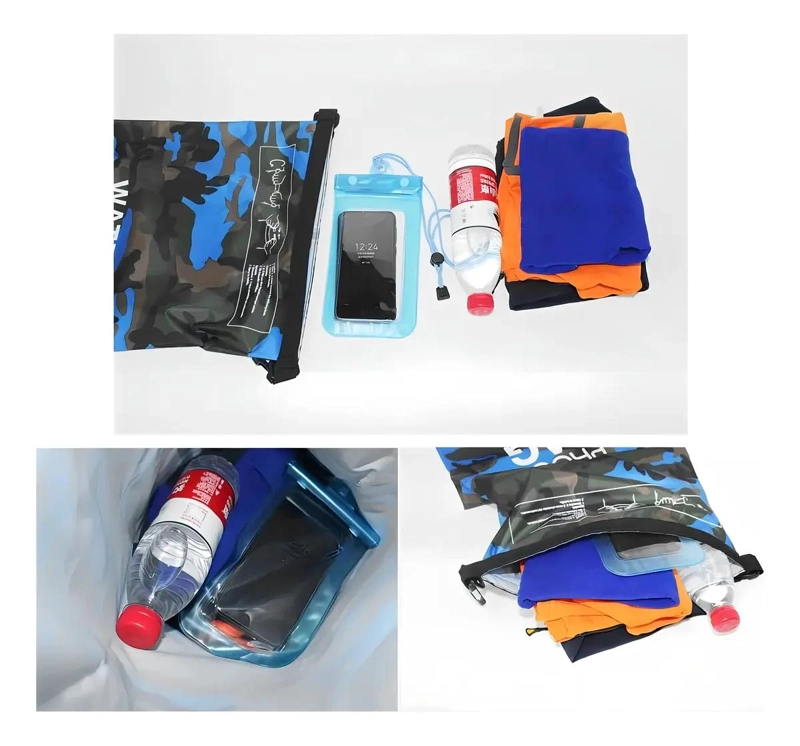 BOLSO SECO IMPERMEABLE DE 20L PARA ACTIVIDADES AL AIRE LIBRE - 7