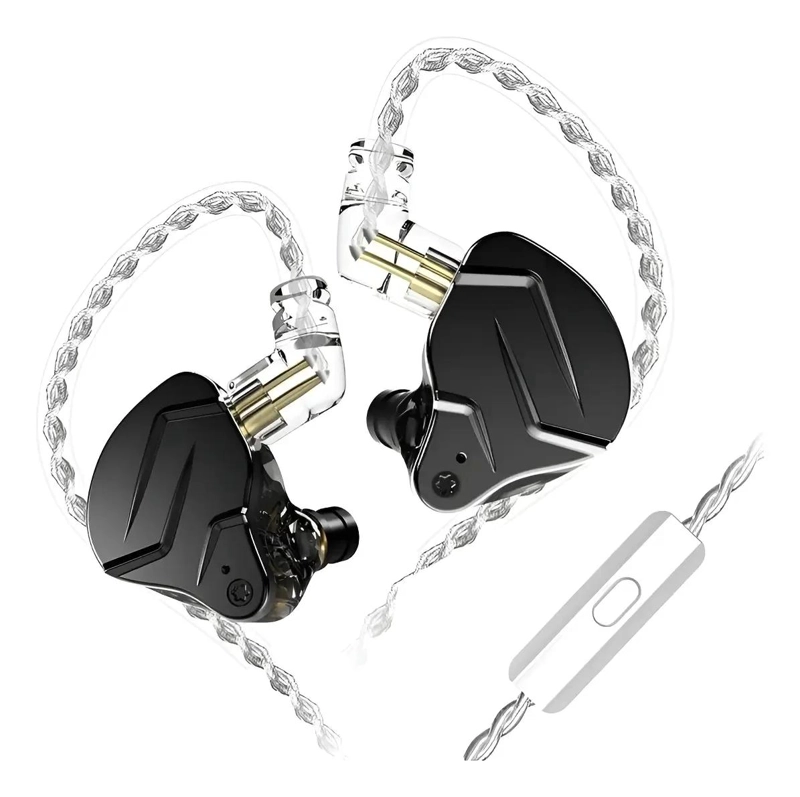 AURICULARES IN EAR KZ ZSN PRO X CON MICROFONO Y CABLE INTERCAMBIABLE