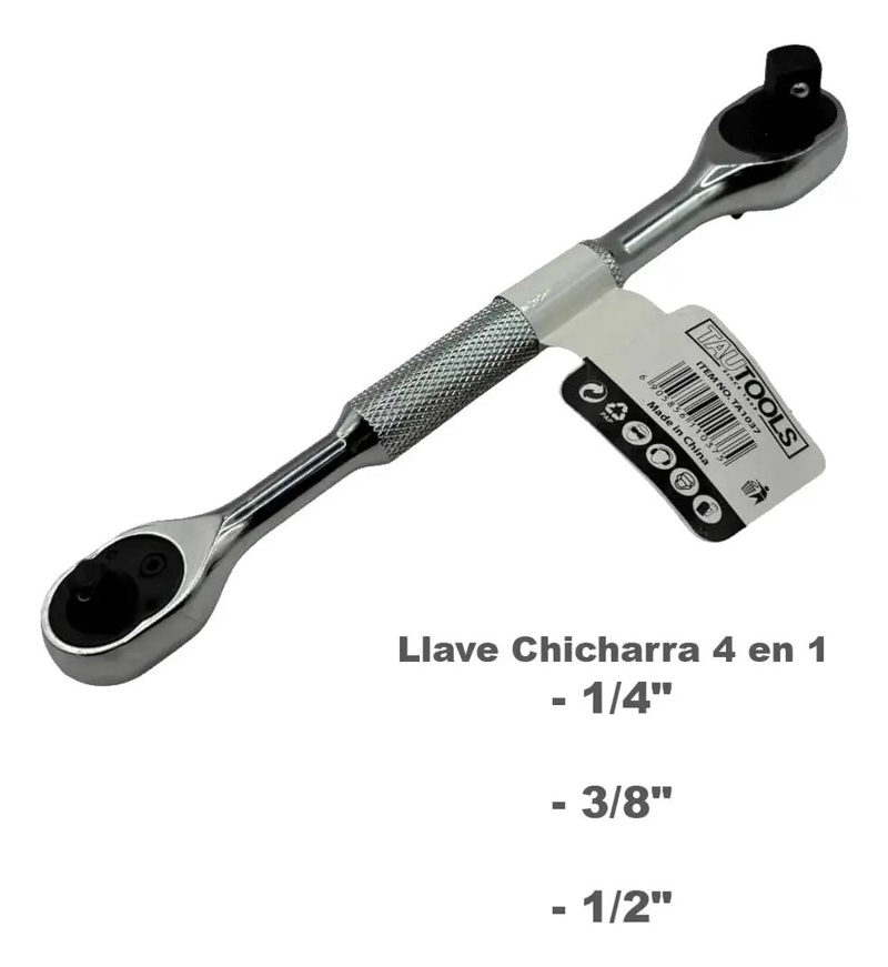 LLAVE CHICHARRA MULTIFUNCIONAL 4 EN 1 CON PUNTAS - 1