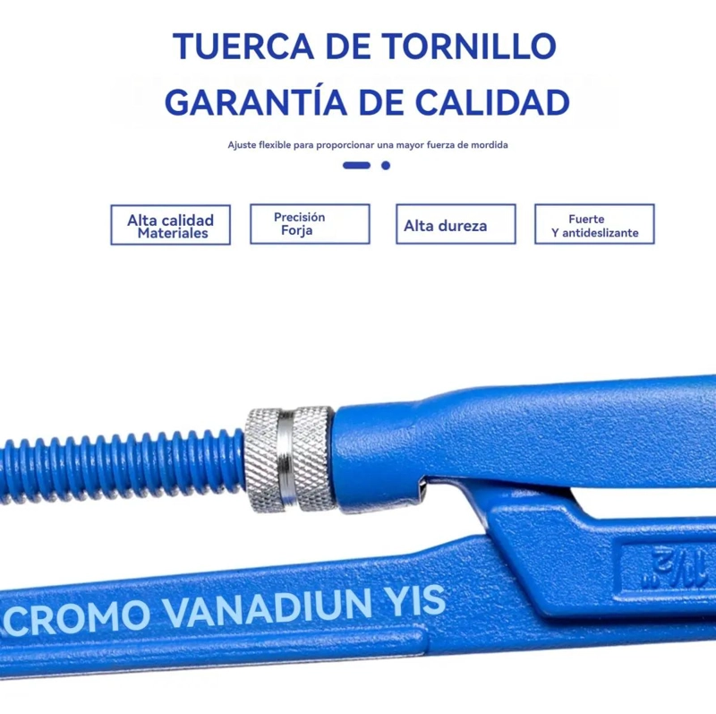 LLAVE STILLSON 14 PULGADAS PARA AJUSTAR TUBERIAS Y PERNOS - 1