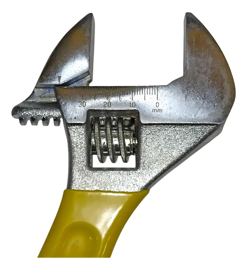 LLAVE AJUSTABLE CROMADA DE 8 PULGADAS - 4
