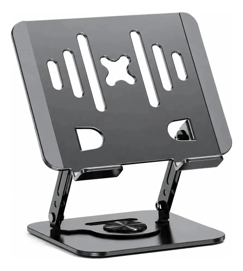 SOPORTE AJUSTABLE PLEGABLE PARA NOTEBOOK EN ACERO CARBONO - 1
