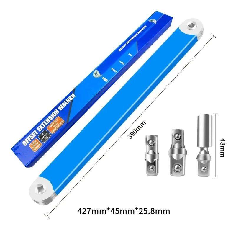 LLAVE DE EXTENSION MULTIFUNCIONAL CON ADAPTADORES PARA HERRAMIENTAS - 2
