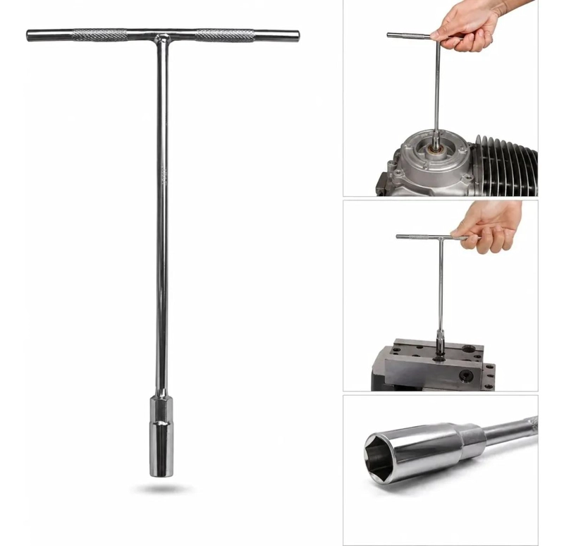 LLAVE ALLEN EN T DE 10 MM PARA AJUSTES MECANICOS - 1