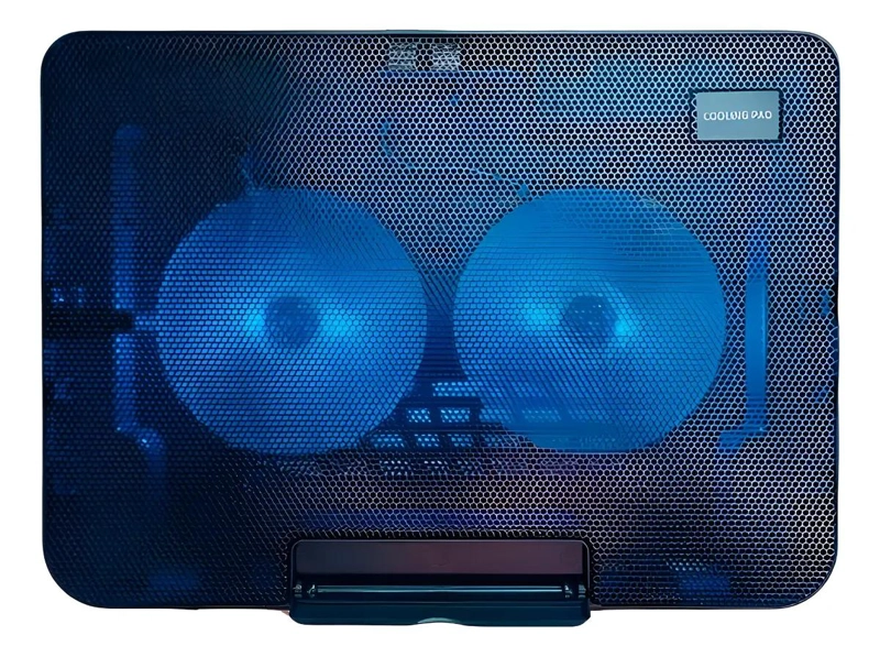 BASE REFRIGERANTE PARA NOTEBOOK CON 2 VENTILADORES AJUSTABLES - 2