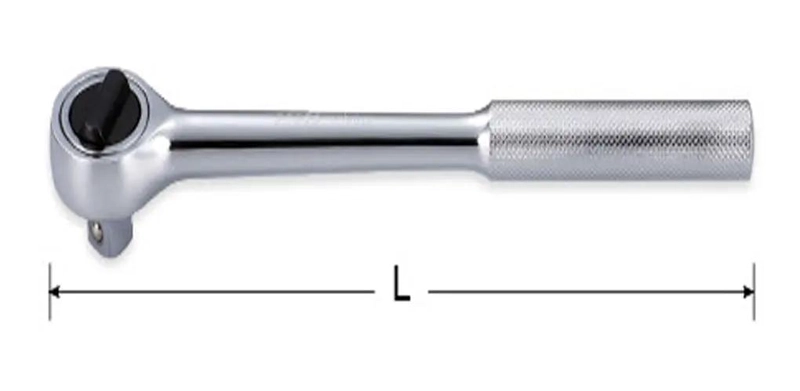 LLAVE CHICHARRA MANUAL DE 1/4 PARA TRABAJOS MECANICOS - 1
