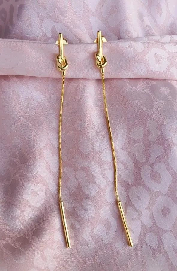 AROS LARGOS COLGANTES DE PLATA 925 Y ORO 18K - 3