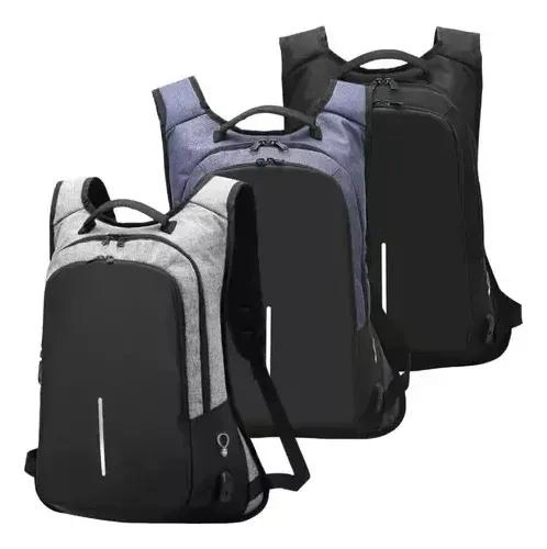 MOCHILA EJECUTIVA IMPERMEABLE CON PROTECCION ANTIRROBO - 8