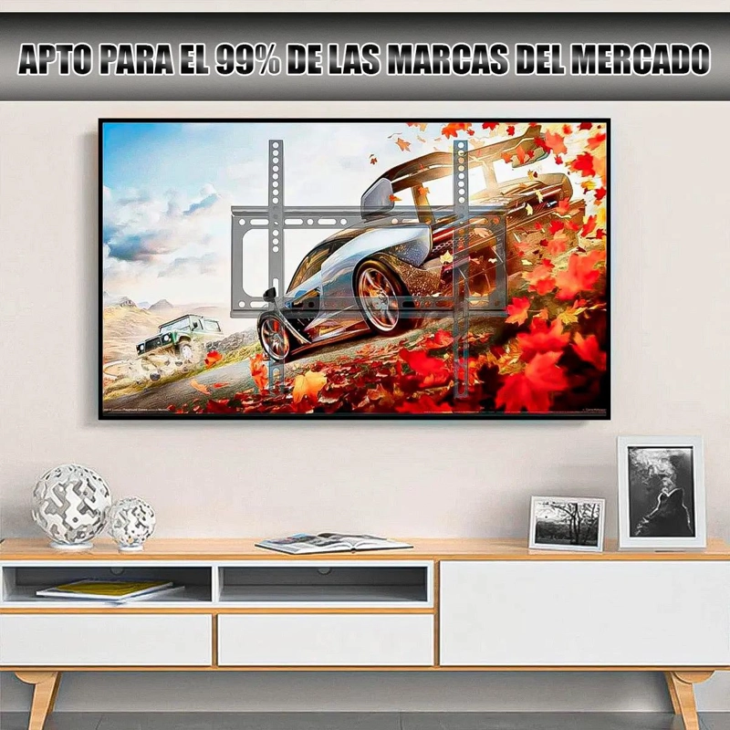SOPORTE PARA TELEVISOR DE 40 A 85 PULGADAS CON INSTALACION RAPIDA - 6
