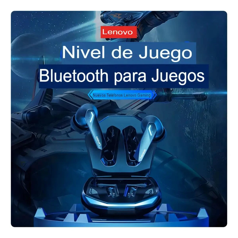 AUDIFONOS INALAMBRICOS GAMER CON MICROFONO Y BAJA LATENCIA - 2