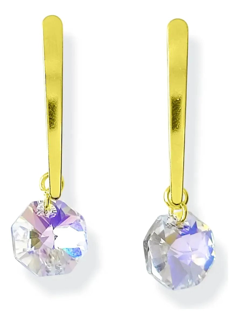 AROS HEXAGONALES 12MM CON EFECTO AURORA BOREAL - 1