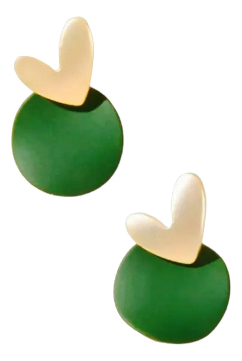 AROS MINIMALISTAS DE CORAZON Y DISEÑO CIRCULAR ELEGANTE - 1