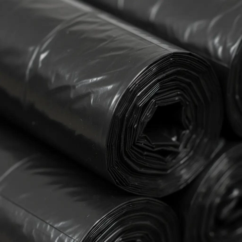 BOLSA DE BASURA NEGRA 70X90 CM ROLLO DE 10 UNIDADES - 1