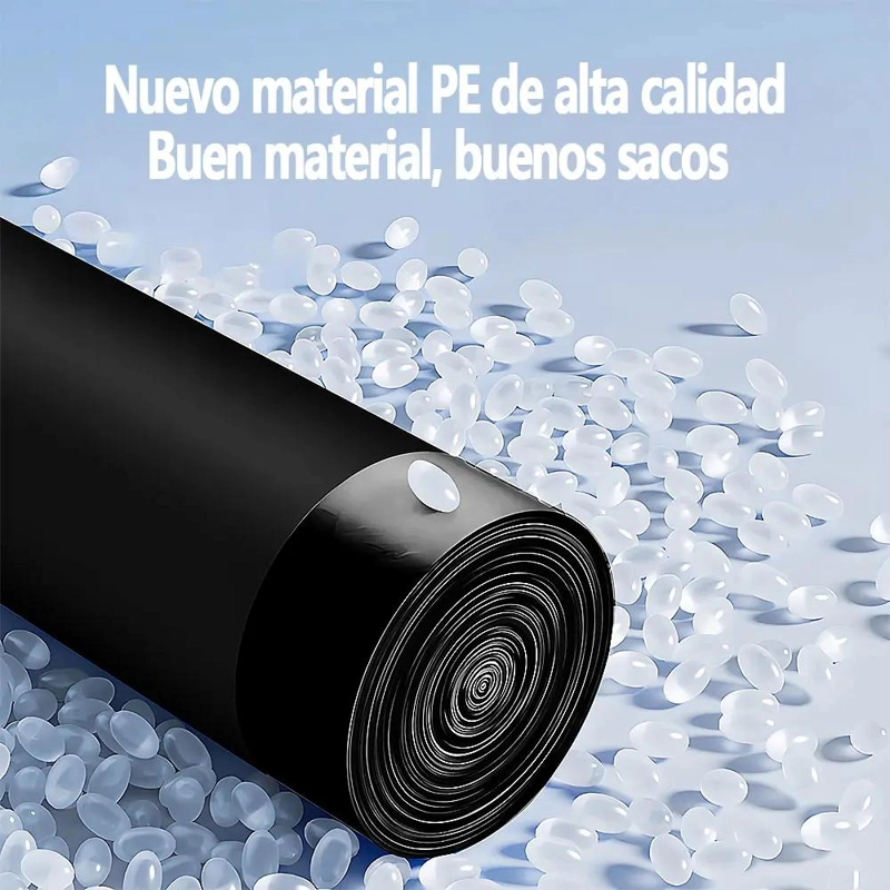 BOLSAS DE BASURA MEDIANAS ANTIGOTEO CON CORDON 70X90 CM - 2