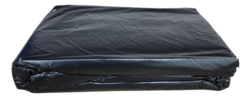 PACK DE 50 BOLSAS DE BASURA GRANDES 80X100 CM COLOR NEGRO - 8