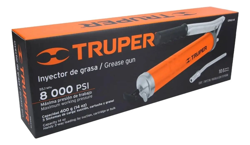 GRASERA MANUAL CON MANGO ANTIDERRAPANTE Y ALTA PRESION - 6