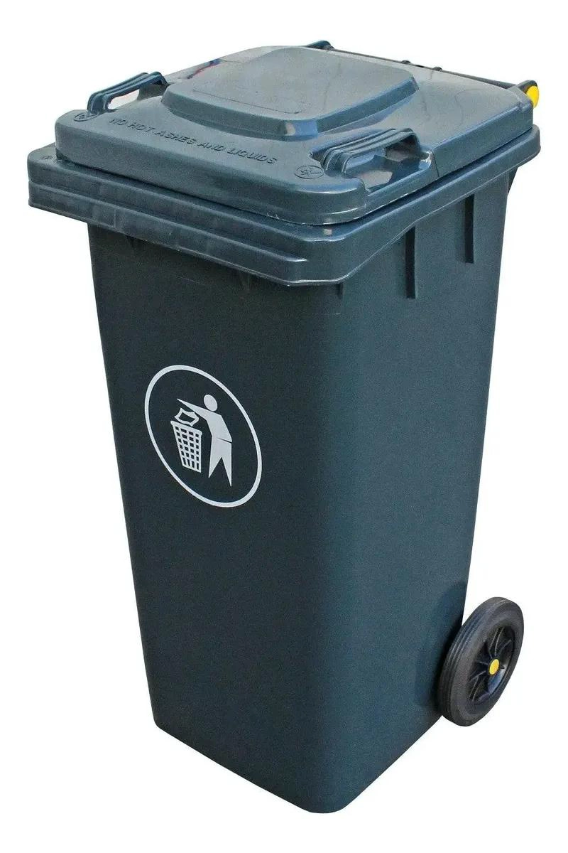 CONTENEDOR DE BASURA INDUSTRIAL 120 LITROS CON APERTURA SUPERIOR - 2