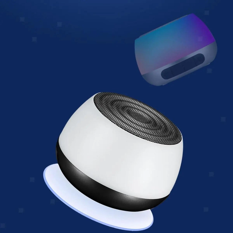 ALTAVOZ PORTATIL INALAMBRICO CON LUZ Y RADIO FM - 4