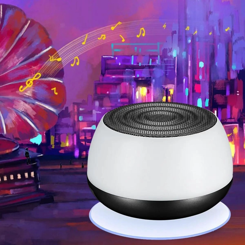 ALTAVOZ PORTATIL INALAMBRICO CON LUZ Y RADIO FM - 6